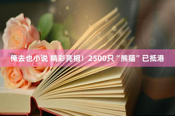 俺去也小说 精彩亮相！2500只“熊猫”已抵港