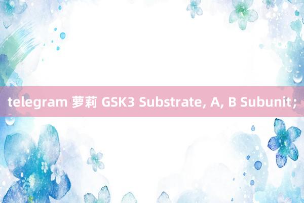 telegram 萝莉 GSK3 Substrate， Α， Β Subunit；