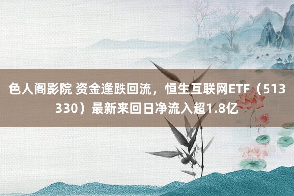 色人阁影院 资金逢跌回流，恒生互联网ETF（513330）最新来回日净流入超1.8亿