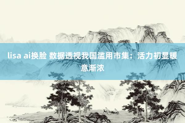lisa ai换脸 数据透视我国滥用市集：活力初显暖意渐浓